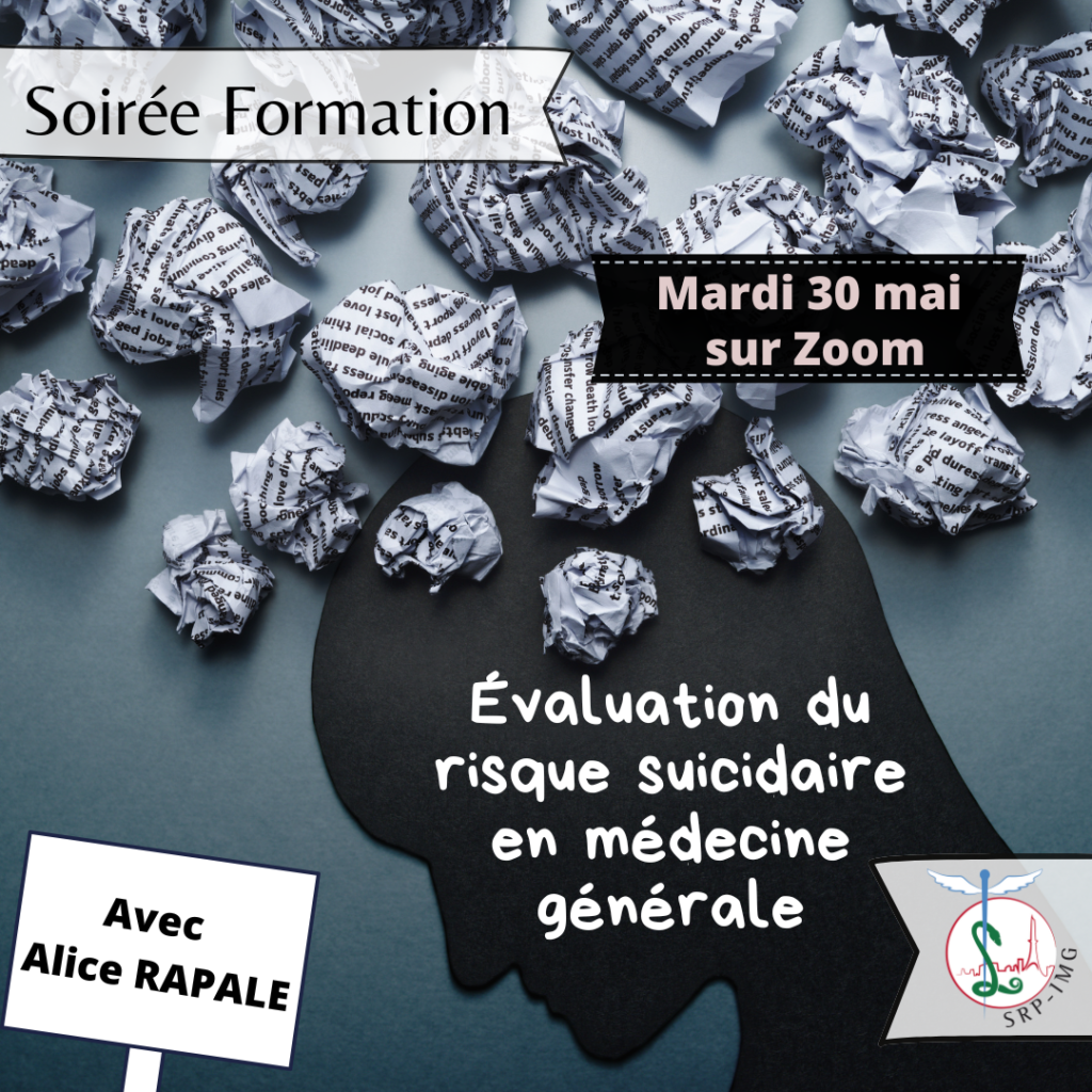 Formation évaluation du risque suicidaire en médecine générale SRP IMG