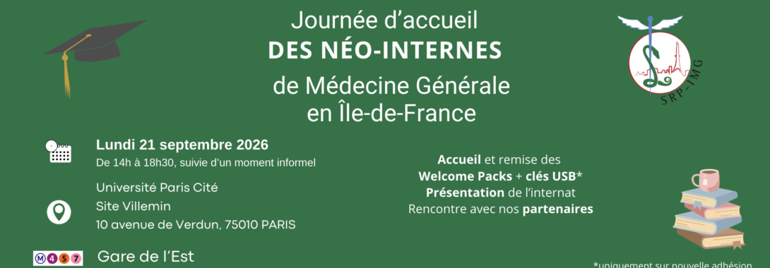 Journée d’accueil des Néo-internes de médecine générale en Île de France 2026